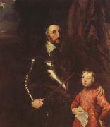 Anthony Van Dyck The Count of Arundel and his son Thonmas (mk08) oil painting reproduction